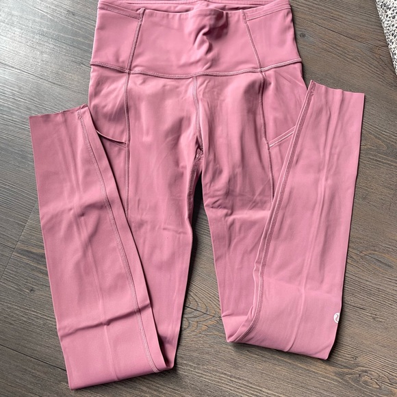 Lululemon fast and free plumful pink legging - Picture 1 of 6
